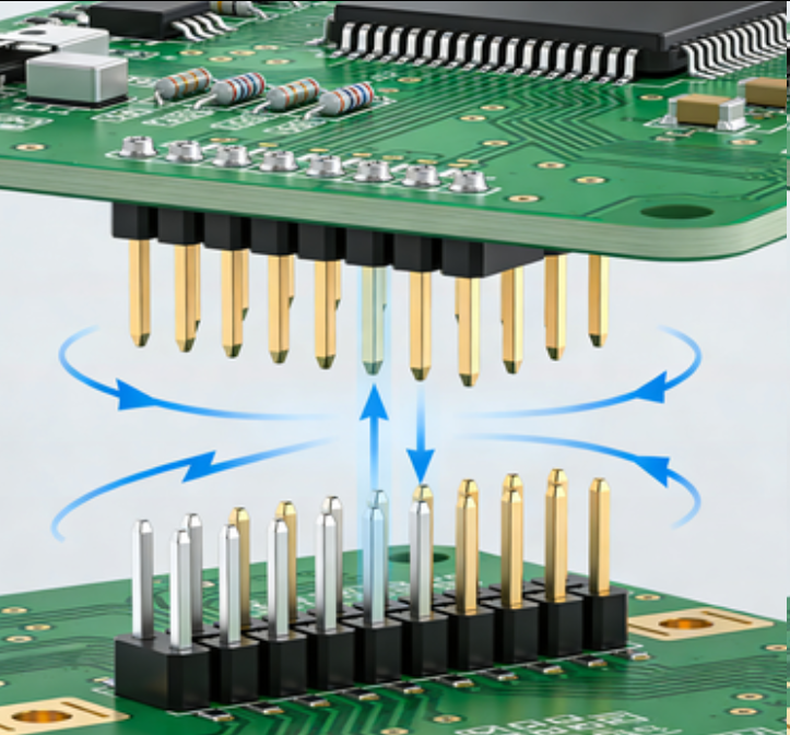 Electrical Connection of  Pogopin  Probes
