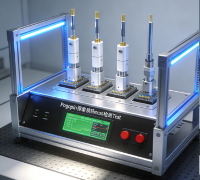Fatigue Resistance Testing of  Pogopin  Probes